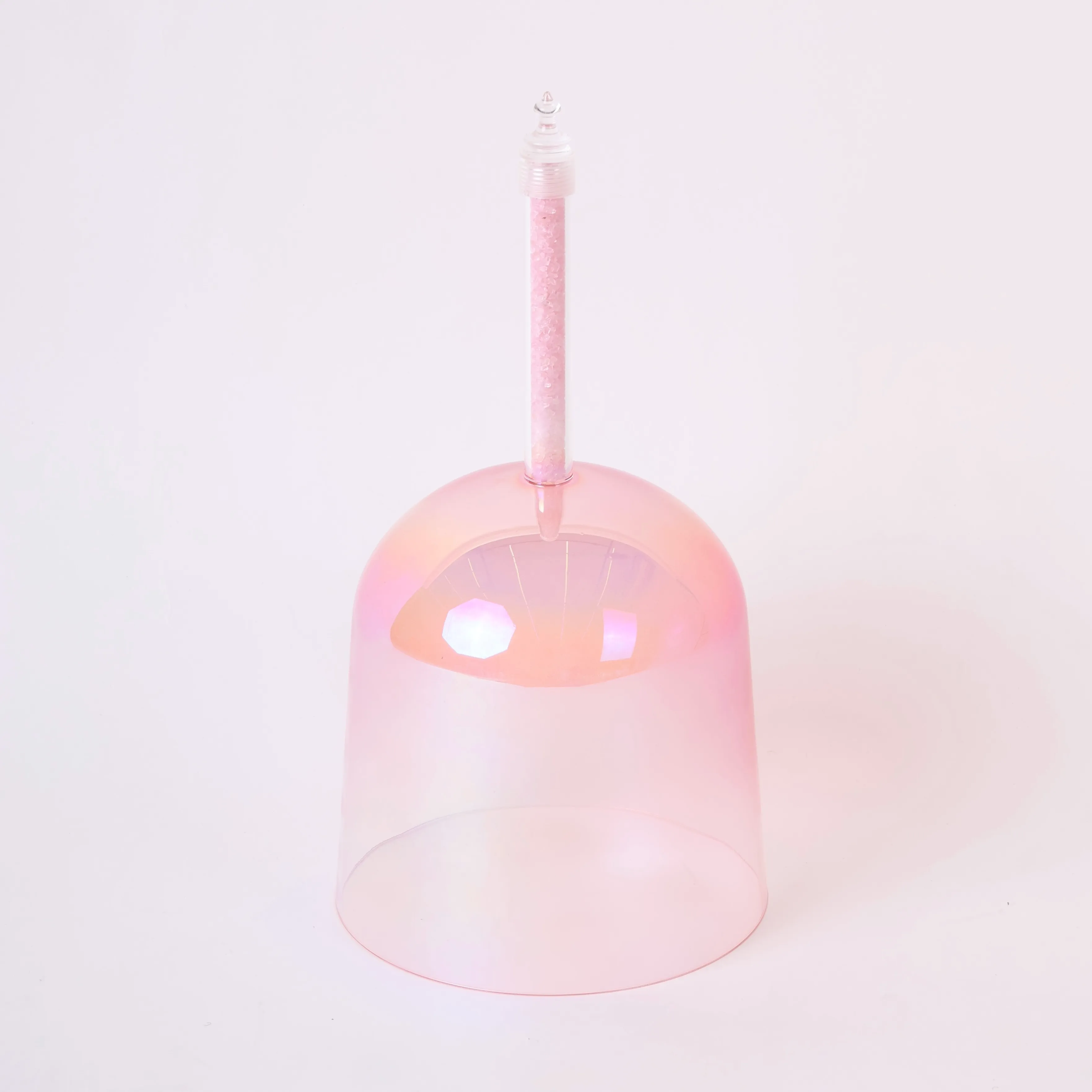 Crystal Handle Bowl - 3rd Octave - alternate view