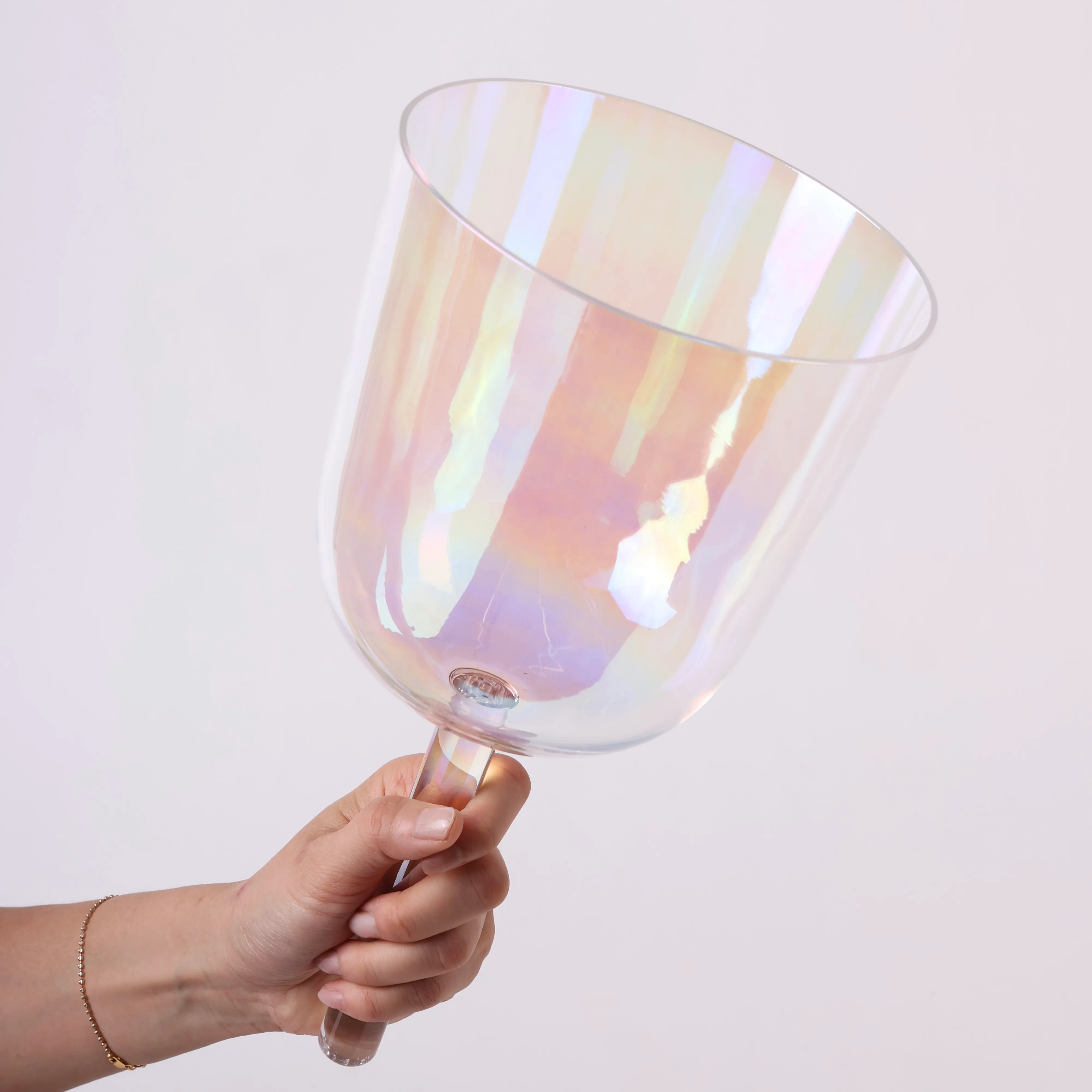 Crystal Handle Bowl - 4th Octave